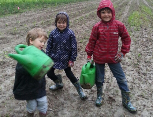 Mom shares why she brings her kids to ATH gleanings