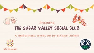The Sugar Valley Social Club- A night of music, snacks and more! @ Casual Animal